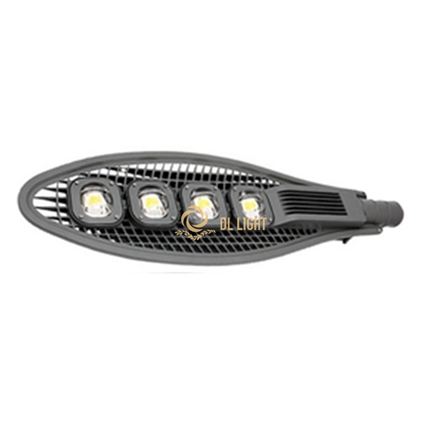 4 lamps hollowed 200W led street light with 5 years warranty
