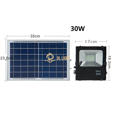 30W Solar Flood Light With Remote Control